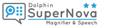 logo programu SuperNova Lupa s hlasovou podporou