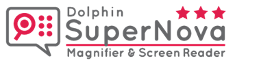 logo programu SuperNova Předčítací lupa